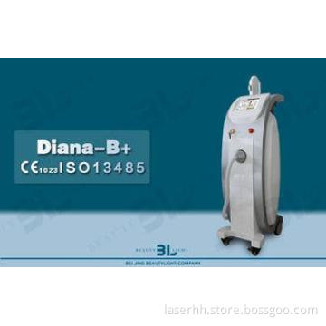 E-light beauty machine with skin rejuvenation treatment by